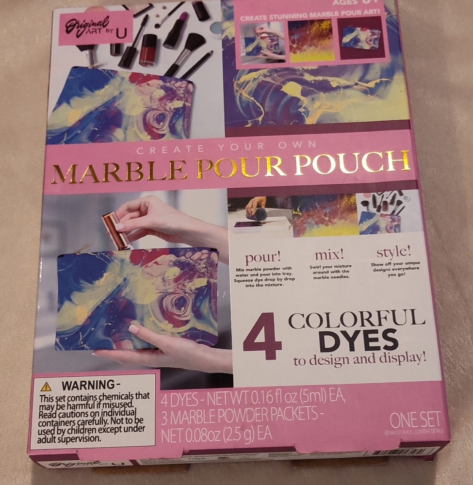 NEW! Make Your Own Marble Pouch